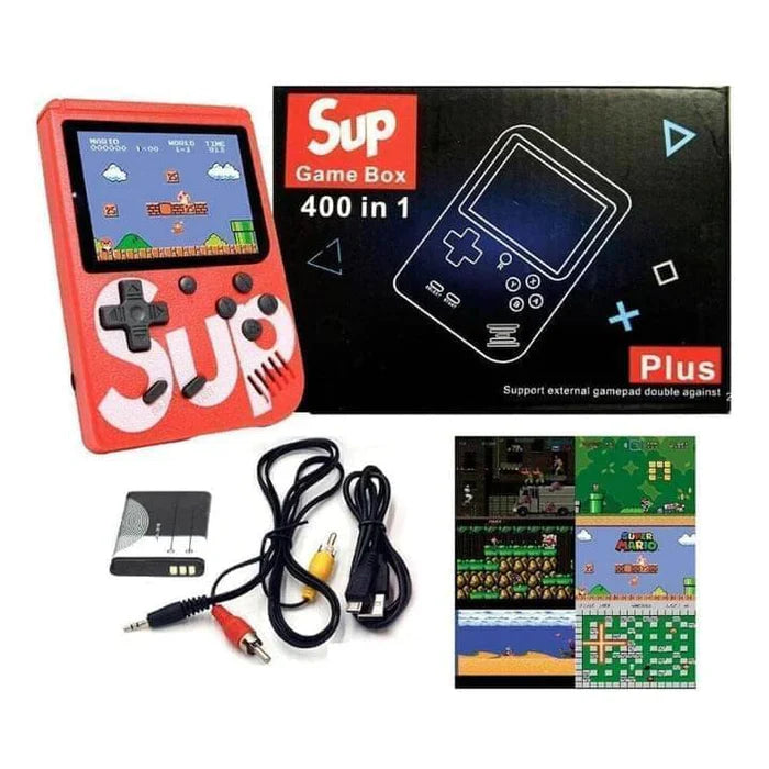 Consola Retro Portátil 400 Juegos