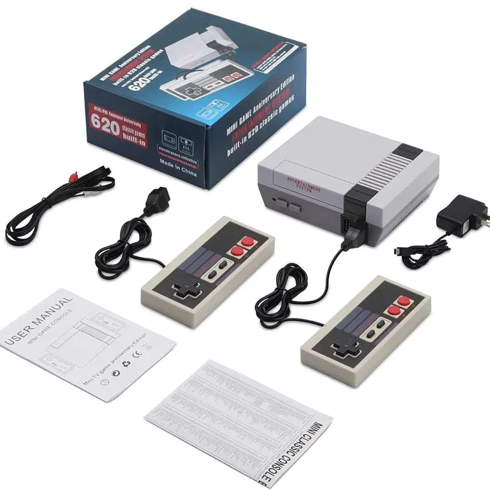 Consola Retro NES Clásica 620 Juegos