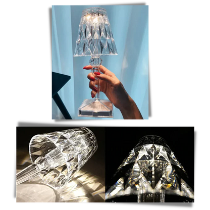 Lámpara de Cristal Acrílico