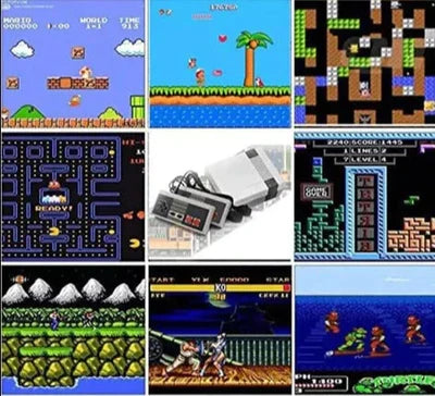 Consola Retro NES Clásica 620 Juegos