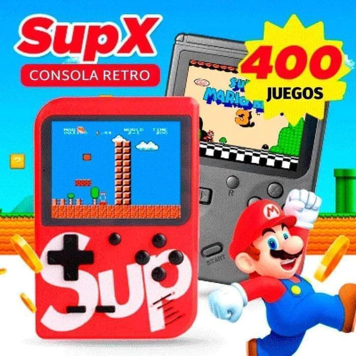 Consola Retro Portátil 400 Juegos