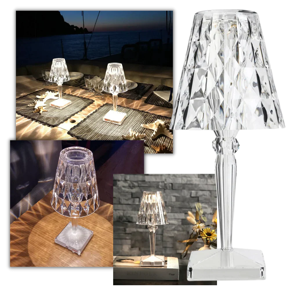 Lámpara de Cristal Acrílico